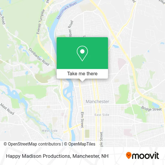 Happy Madison Productions map