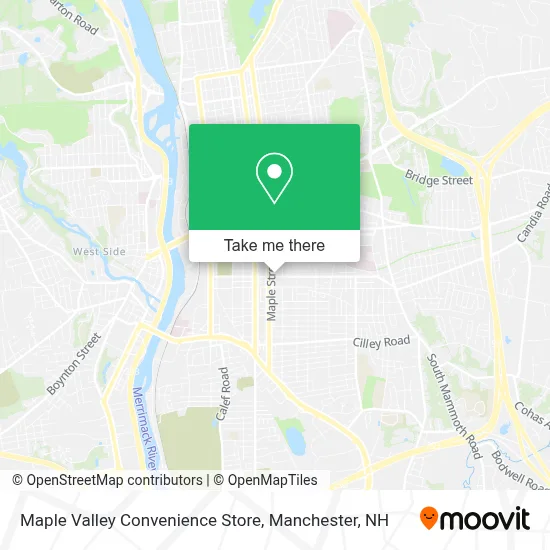 Maple Valley Convenience Store map