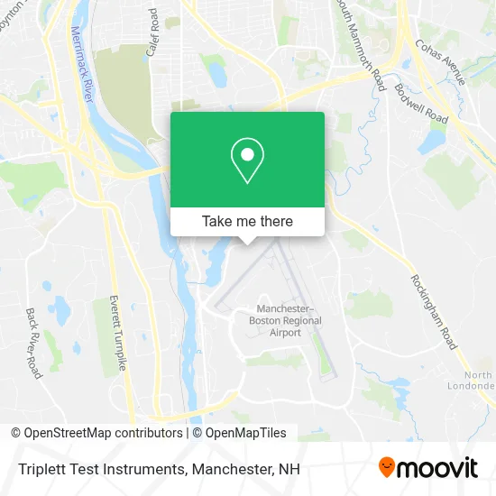 Triplett Test Instruments map