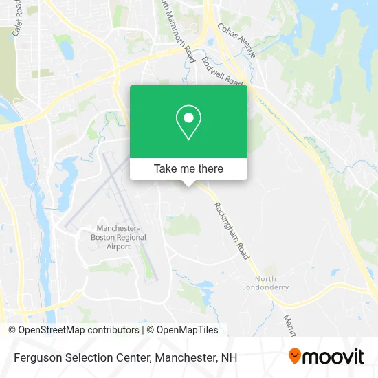 Ferguson Selection Center map