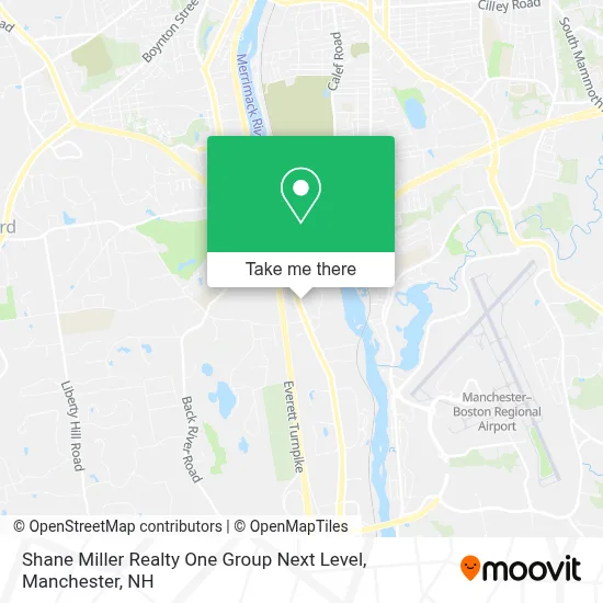 Shane Miller Realty One Group Next Level map