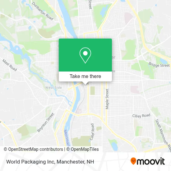 World Packaging Inc map