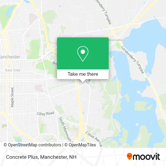 Concrete Plus map