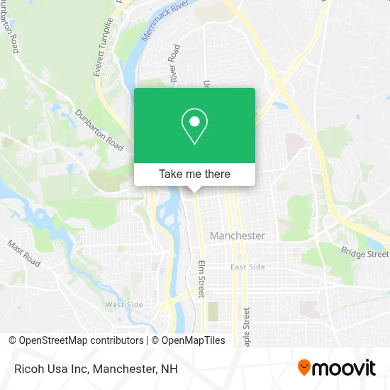 Ricoh Usa Inc map