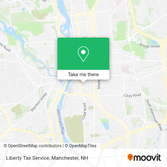 Liberty Tax Service map