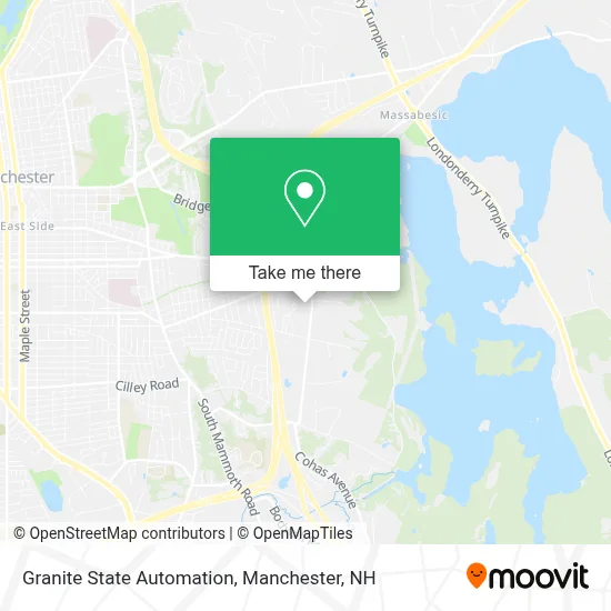 Granite State Automation map