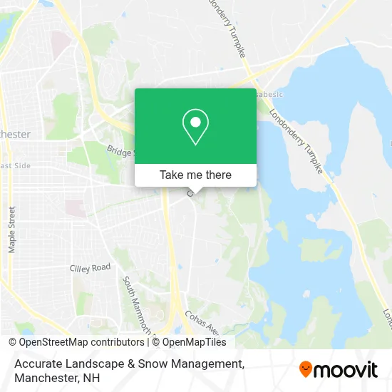 Accurate Landscape & Snow Management map