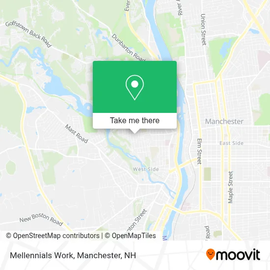 Mellennials Work map
