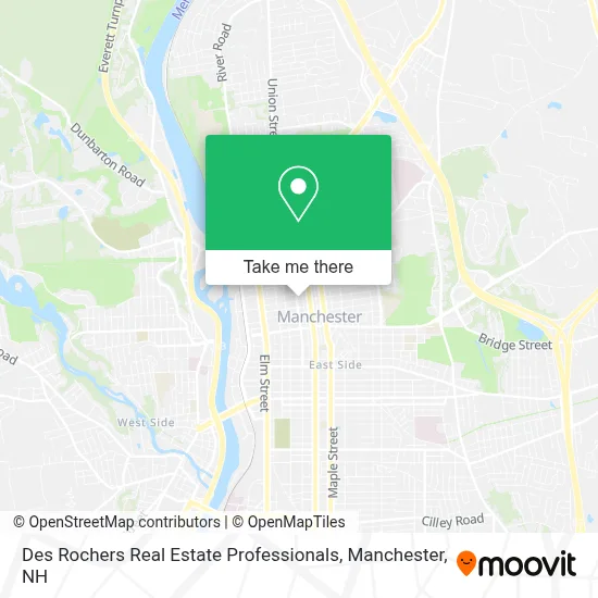 Des Rochers Real Estate Professionals map