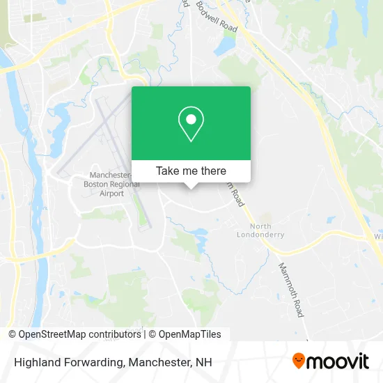 Highland Forwarding map