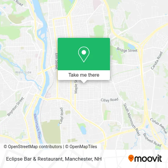 Eclipse Bar & Restaurant map