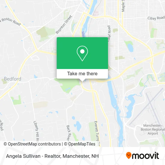 Angela Sullivan - Realtor map