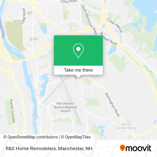 R&S Home Remodelers map
