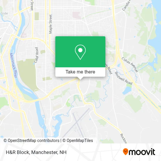 H&R Block map