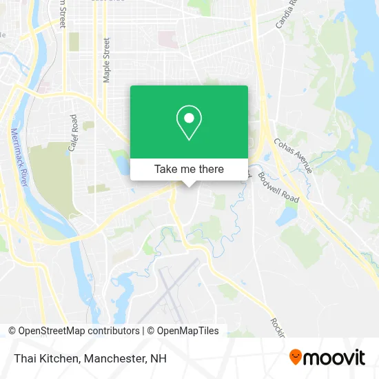 Thai Kitchen map