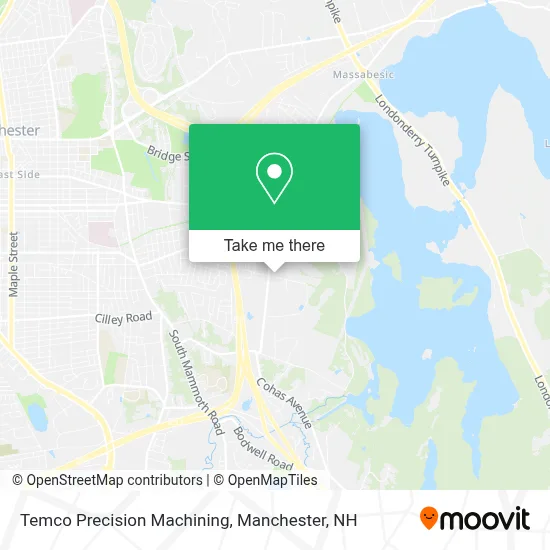 Temco Precision Machining map
