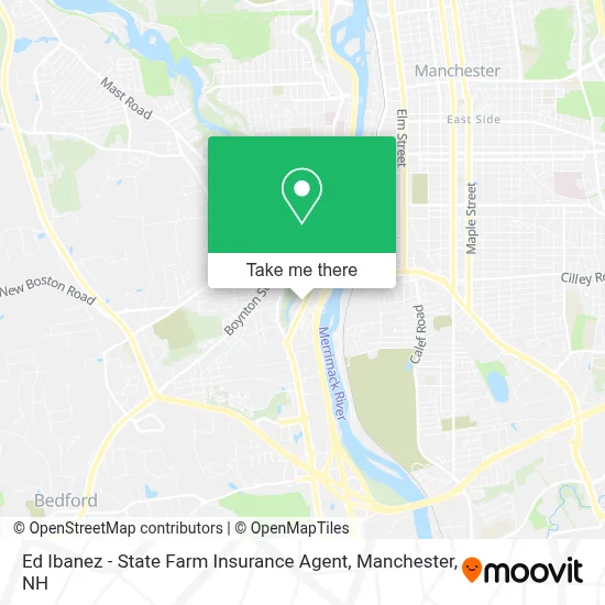 Ed Ibanez - State Farm Insurance Agent map