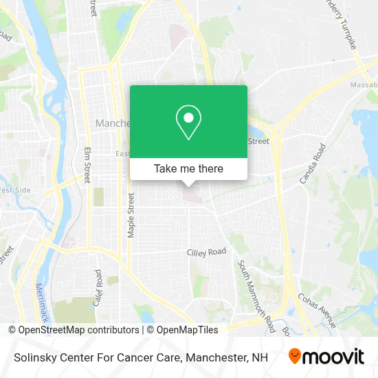 Solinsky Center For Cancer Care map