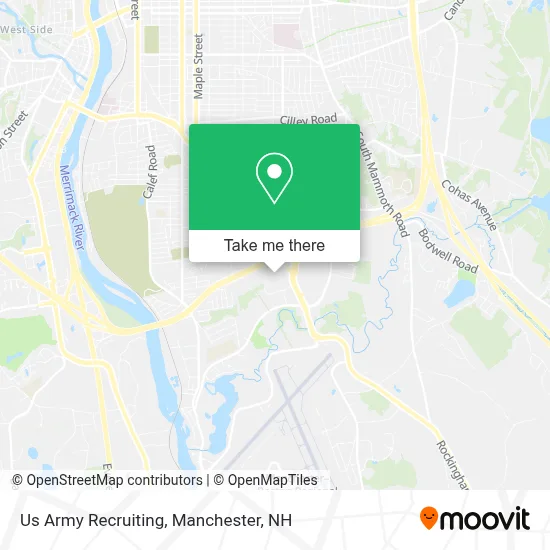 Us Army Recruiting map