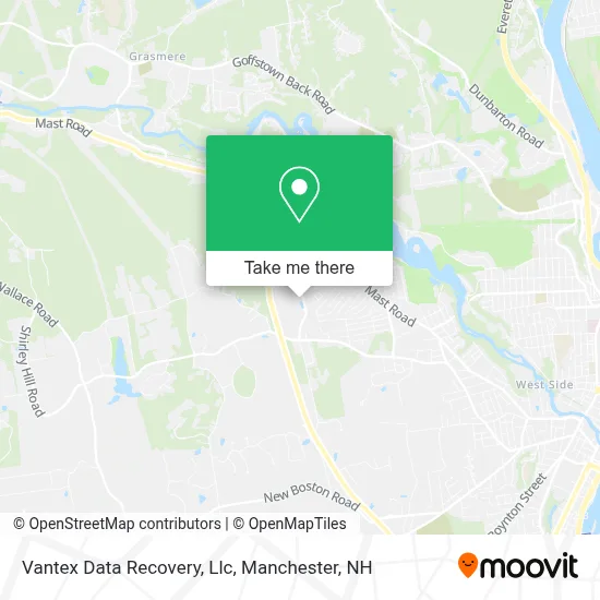 Vantex Data Recovery, Llc map