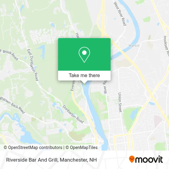 Riverside Bar And Grill map
