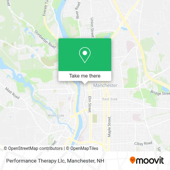 Performance Therapy Llc map