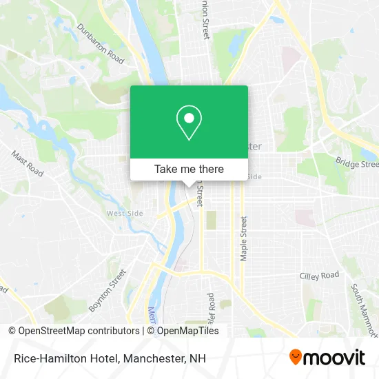 Rice-Hamilton Hotel map