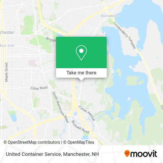 United Container Service map