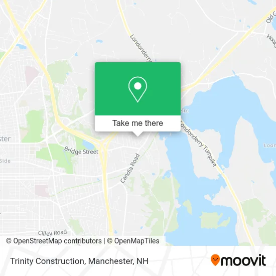Trinity Construction map