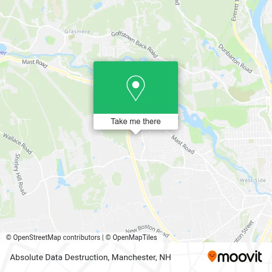 Absolute Data Destruction map