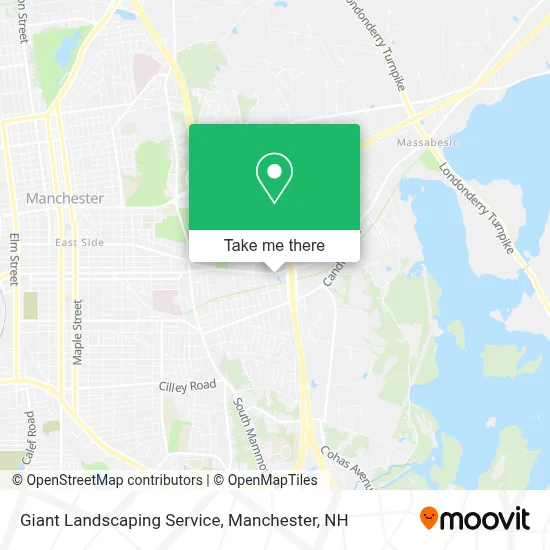 Giant Landscaping Service map