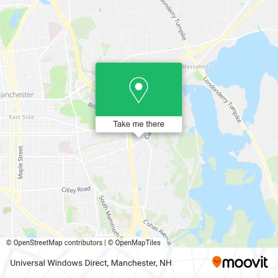 Universal Windows Direct map