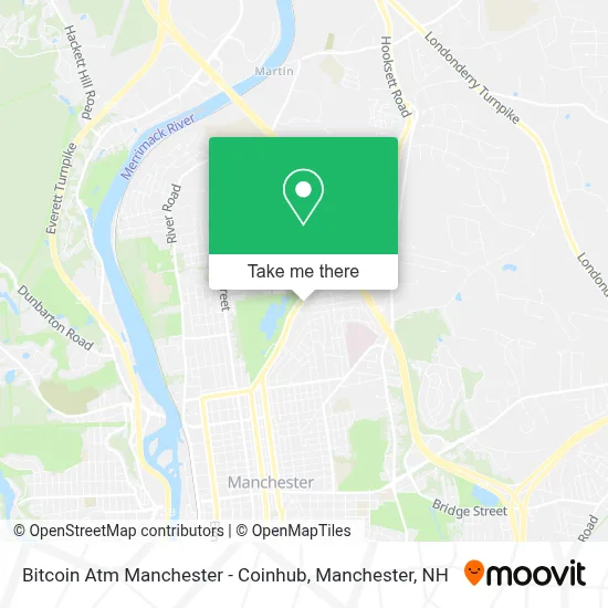Bitcoin Atm Manchester - Coinhub map