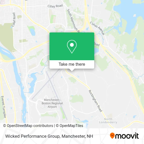 Wicked Performance Group map