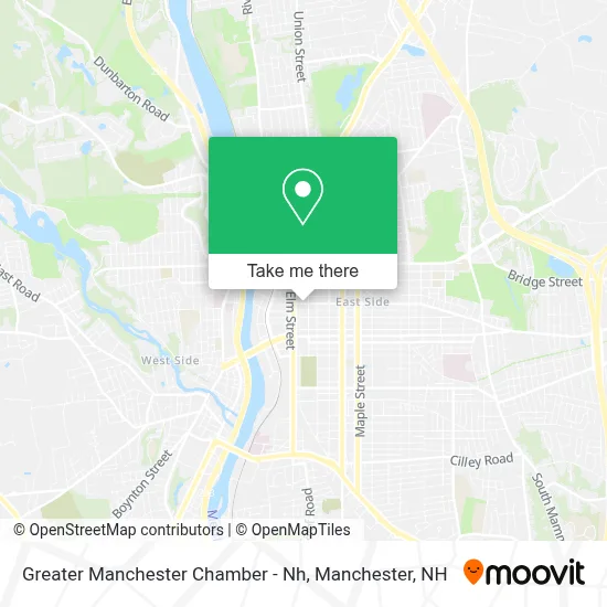 Greater Manchester Chamber - Nh map