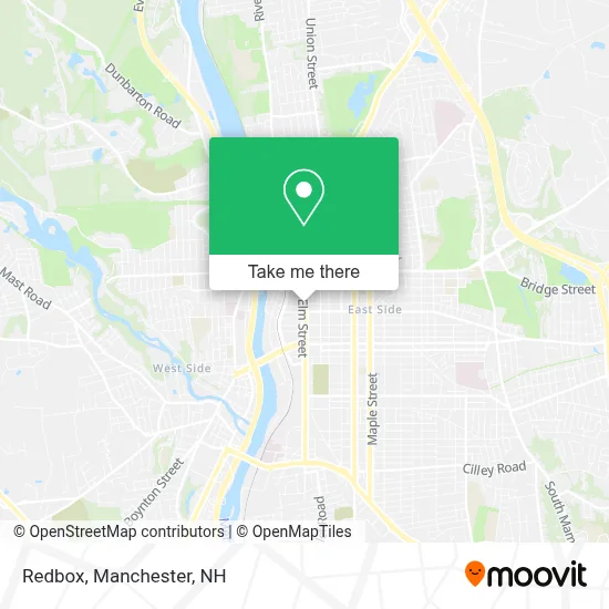 Redbox map