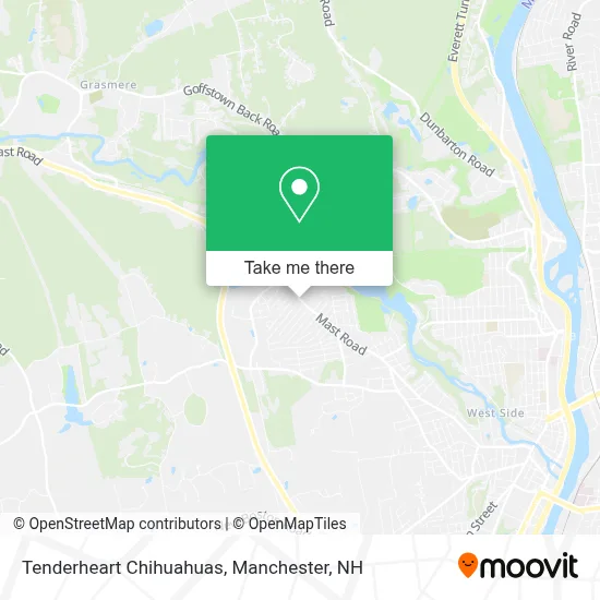 Tenderheart Chihuahuas map