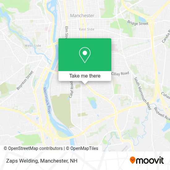 Zaps Welding map