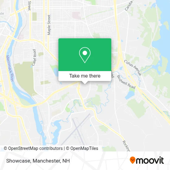 Showcase map