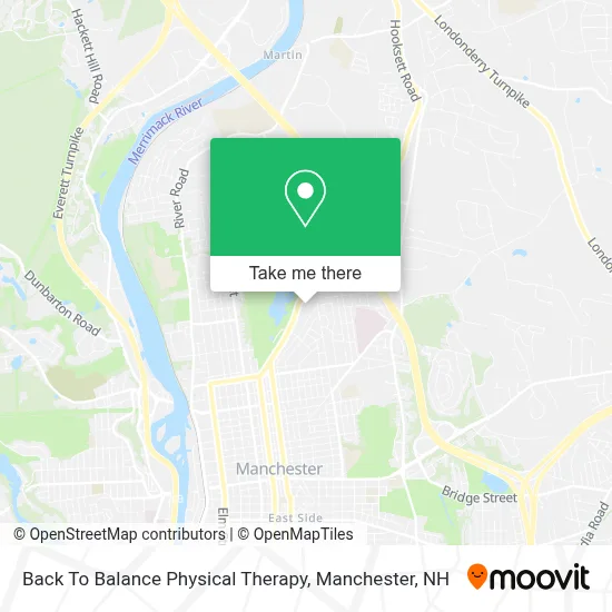 Back To Balance Physical Therapy map