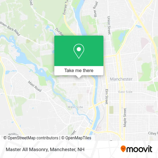 Master All Masonry map