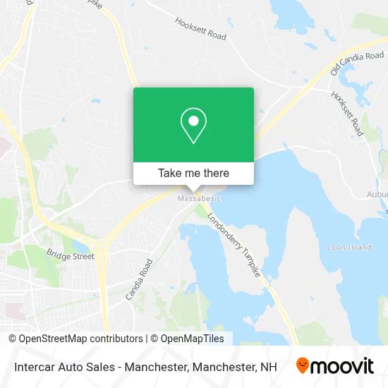 Intercar Auto Sales - Manchester map