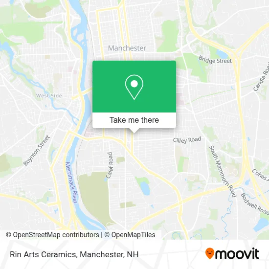 Rin Arts Ceramics map