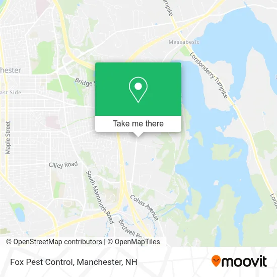 Fox Pest Control map