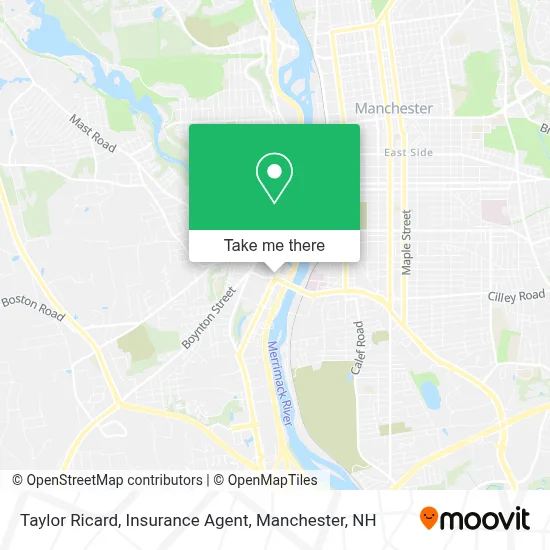 Taylor Ricard, Insurance Agent map