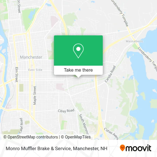 Monro Muffler Brake & Service map