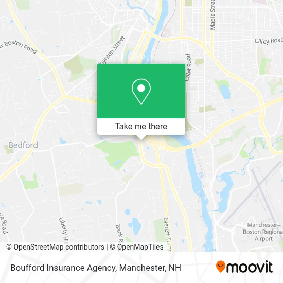 Boufford Insurance Agency map