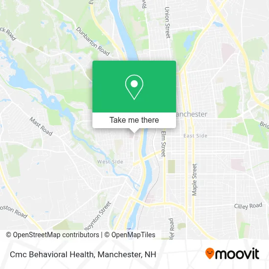 Cmc Behavioral Health map