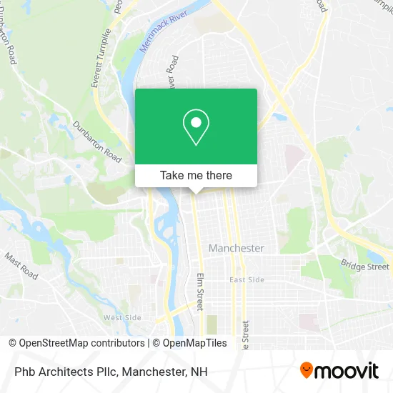 Phb Architects Pllc map