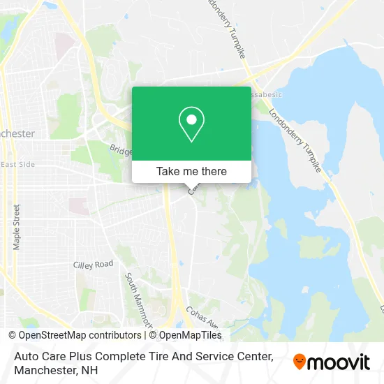 Auto Care Plus Complete Tire And Service Center map